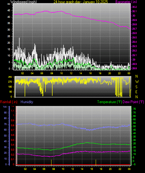 24 Hour Graph for Day 10