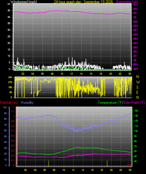 24 Hour Graph for Day 19
