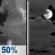 Monday Night: Chance Showers And Thunderstorms then Mostly Cloudy