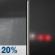 Sunday Night: Slight Chance Rain Showers then Patchy Fog