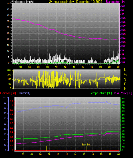 24 Hour Graph for Day 10