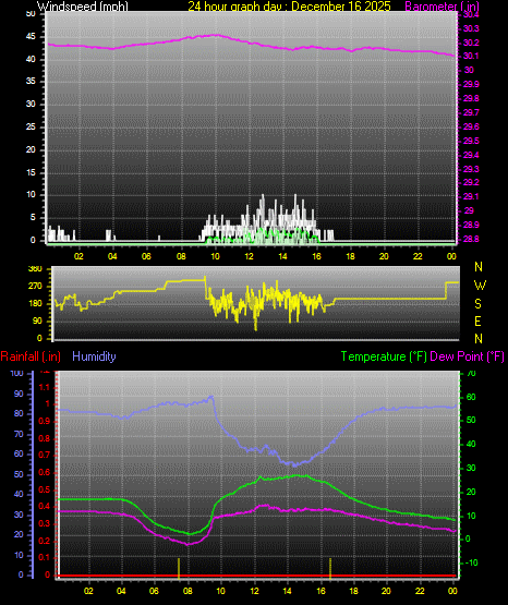24 Hour Graph for Day 16