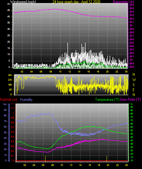 24 Hour Graph for Day 12