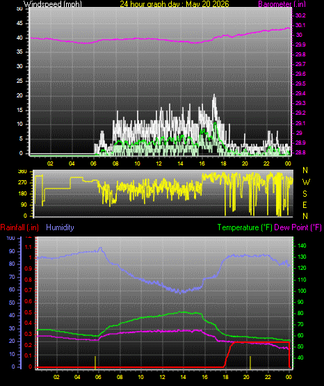 24 Hour Graph for Day 20