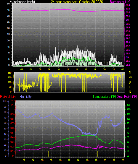 24 Hour Graph for Day 20